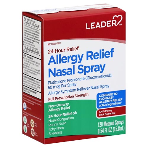 Image for Leader Nasal Spray, Allergy Relief,0.54oz from MIDLOTHIAN APOTHECARY WATKINS CENTRE